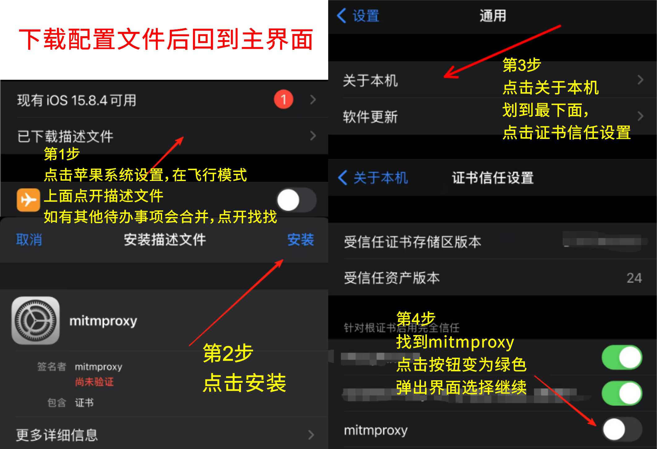 配置文件安装示意